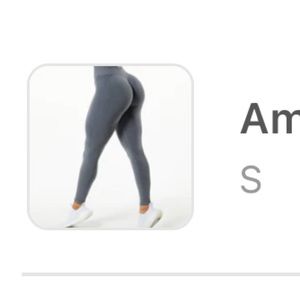 Brand new Alphalete amplify legging size S colour titanium